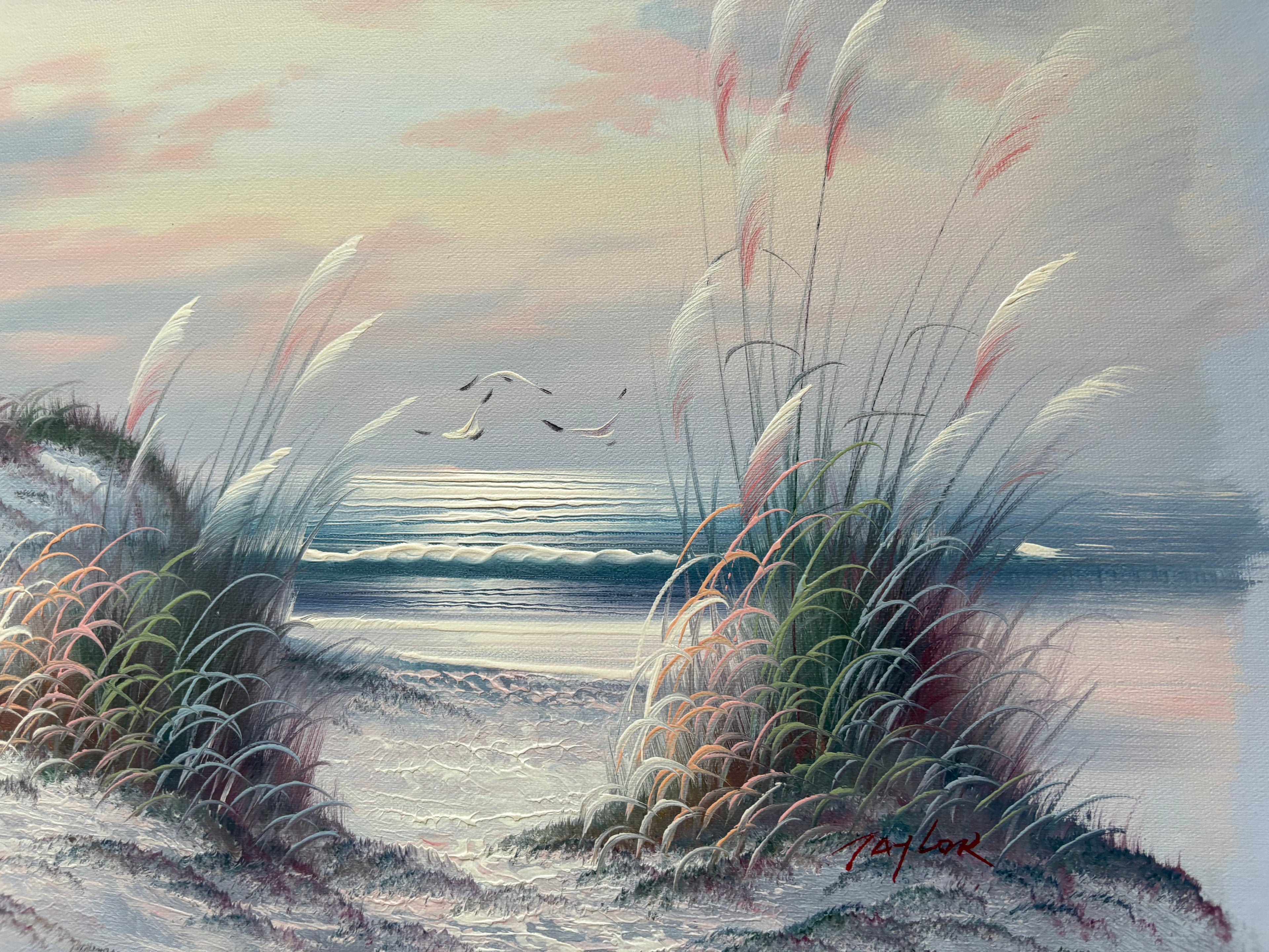 Oil Painting - Beach Scene