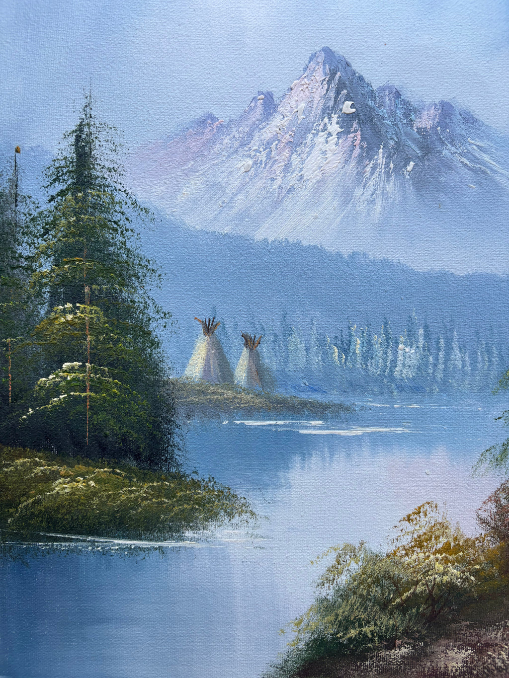 Oil Painting - Indian Territory