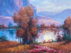 Oil Painting - Western US Landscape