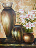 Oil Painting - Vases and Flowers