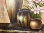 Oil Painting - Vases and Flowers