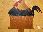 Oil Painting - Bathroom Rooster