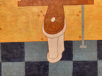 Oil Painting - Bathroom Rooster