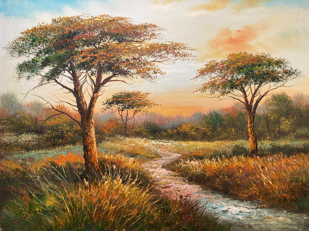 Oil Painting - Colorful Landscape
