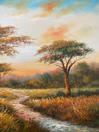 Oil Painting - Colorful Landscape