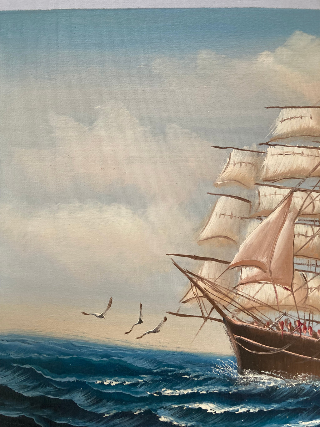 Oil Painting - Clipper Ship