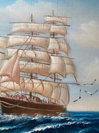 Oil Painting - Clipper Ship