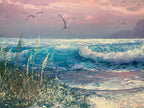 Oil Painting - Moonlit Lighthouse
