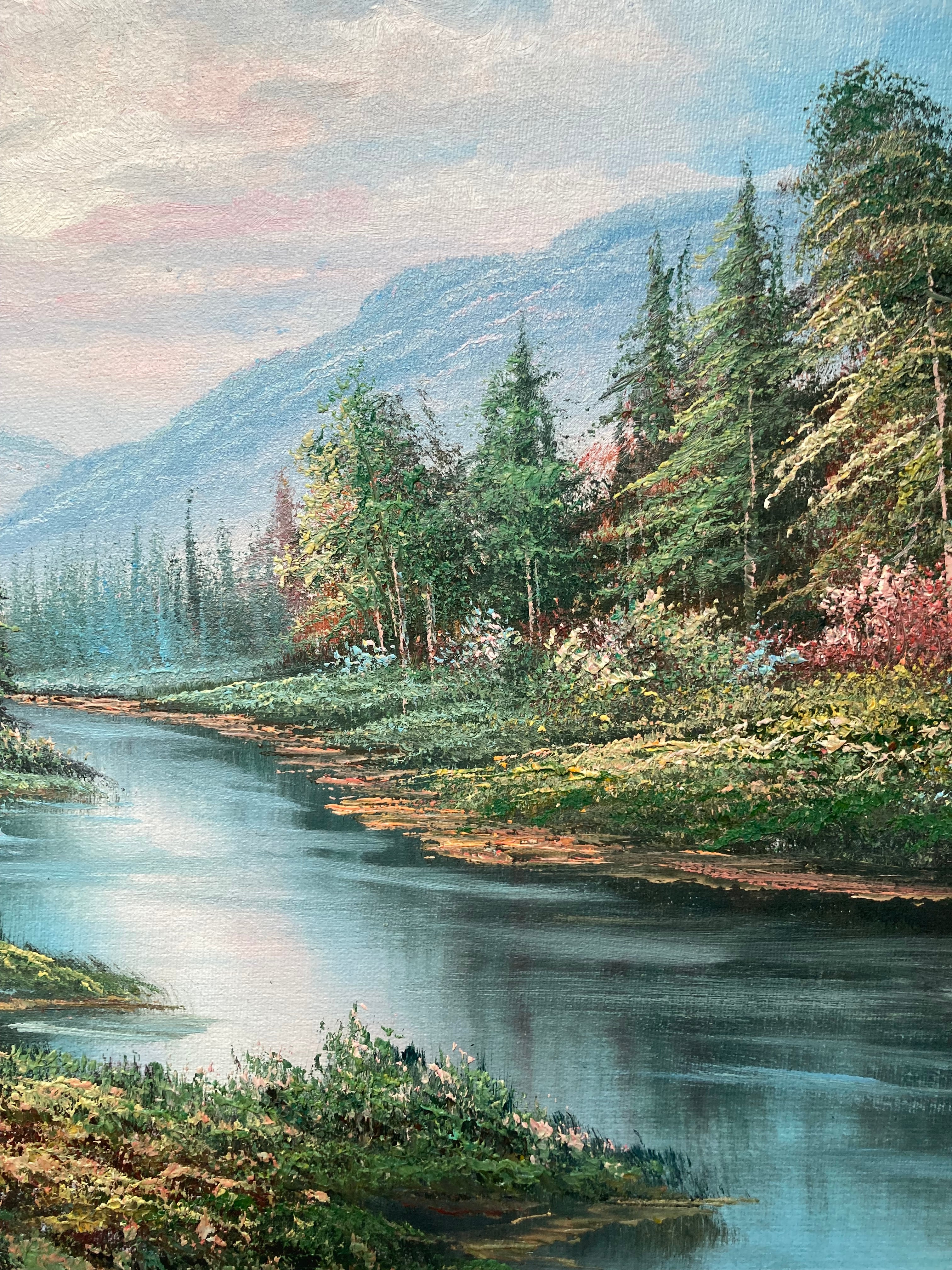 Oil Painting - Summer Landscape