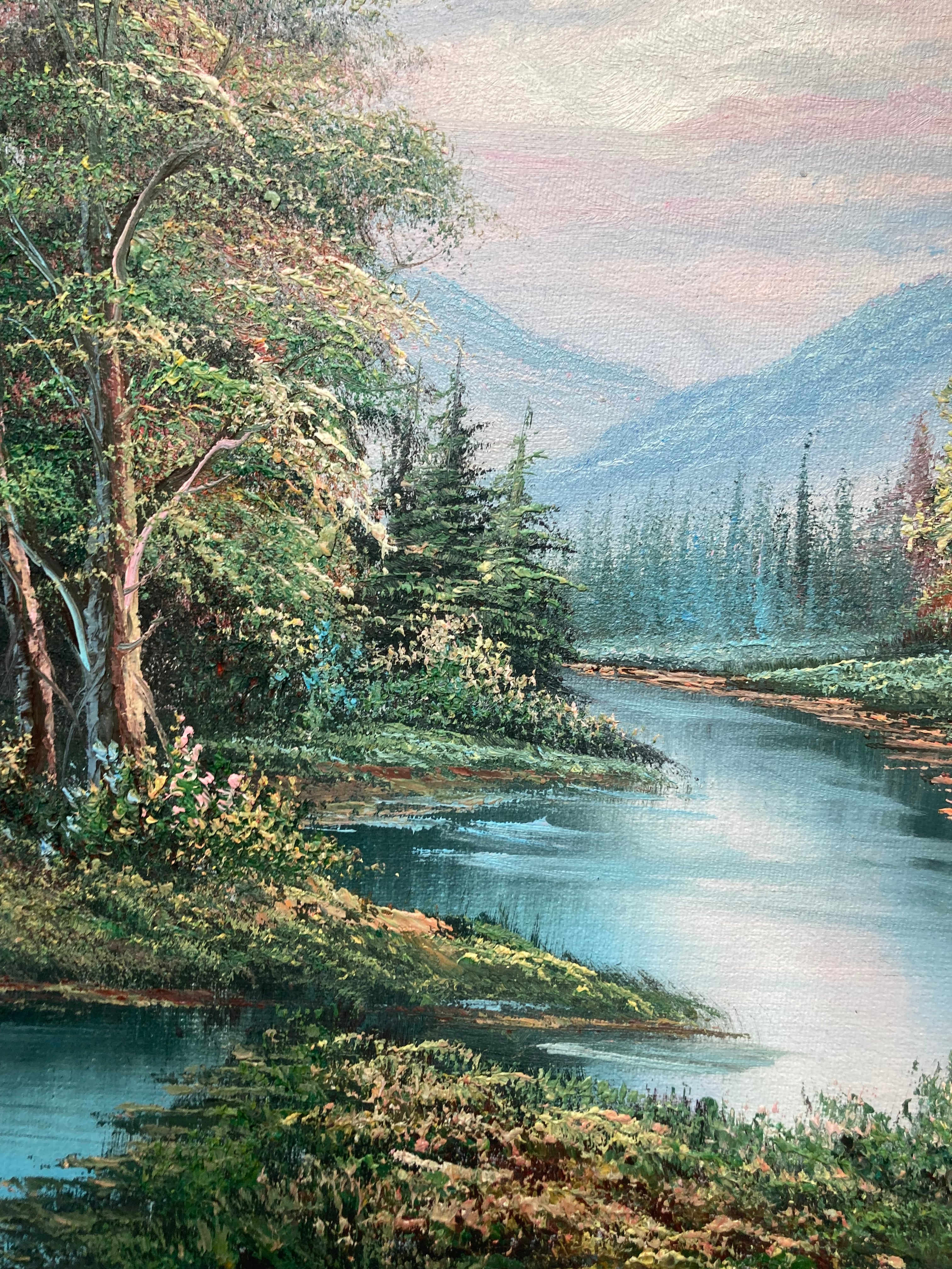 Oil Painting - Summer Landscape